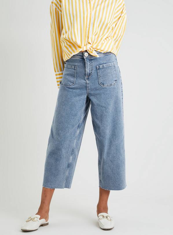 Cheap sale cropped jeans